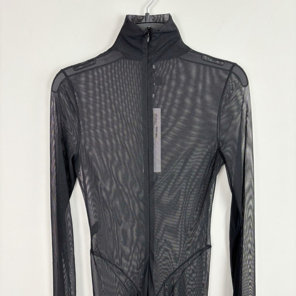 LaQuan Smith Mesh Jumpsuit in Black Size S - Picture 4 of 11